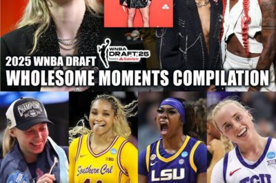 WHOLESOME COMPILATION !! Sweetest & supportive moments of the 2025 WNBA Draft (NH)