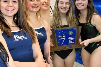 Sh0cking Decision: A Girls’ Swim Team Refuses To Compete Against A Biological Male, Citing “It’s Not Fair” /d
