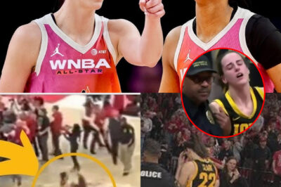 Fans were outraged when they saw Angel Reese punch Caitlin Clark causing her to leave the competition area shortly after. /d