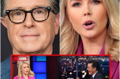 Drama explodes: Karoline Leavitt responds harshly on Stephen Colbert’s show, what truth makes everyone stunned? /d